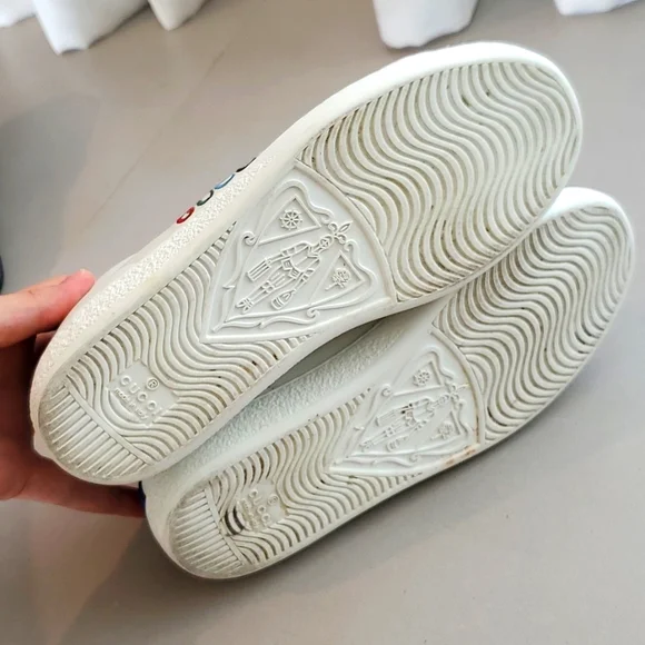 100% Authentic Gucci Kids Tennis Sneakers - Picture 6 of 7